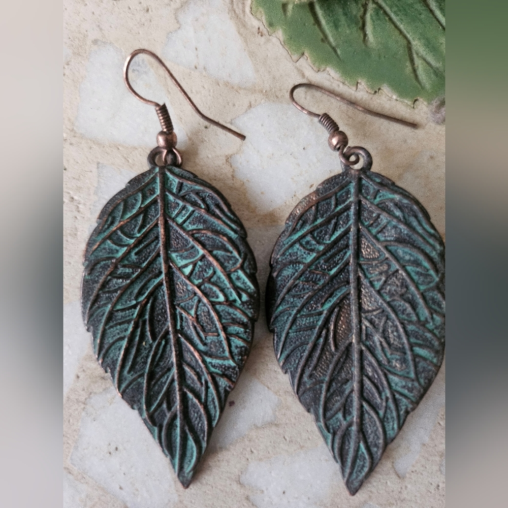 🍃Leaf Design Earrings💚